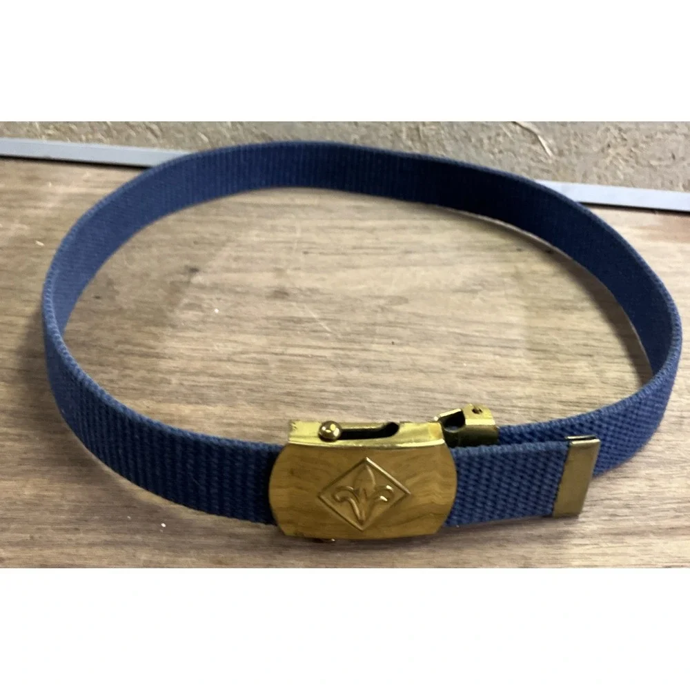 Weebelos‎ Blue boy Scout Belt